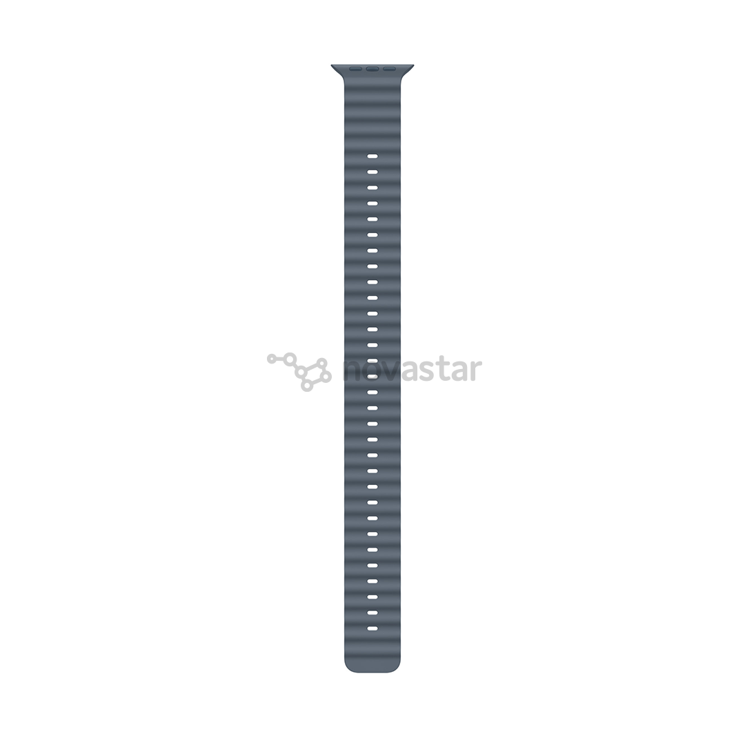 Apple Ocean Band Extension, 49 mm, black titanium, anchor blue - Watch band extension