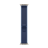 Apple Trail loop, 49 mm, M/L, natural titanium, blue/bright blue - Watch band