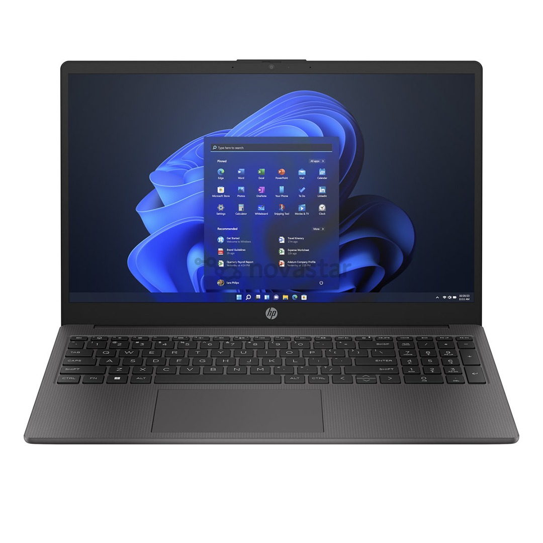 HP 255 G10, 15,6", Ryzen 5, 8 GB, 512 GB, ENG/ITA, juodas - Nešiojamasis kompiuteris