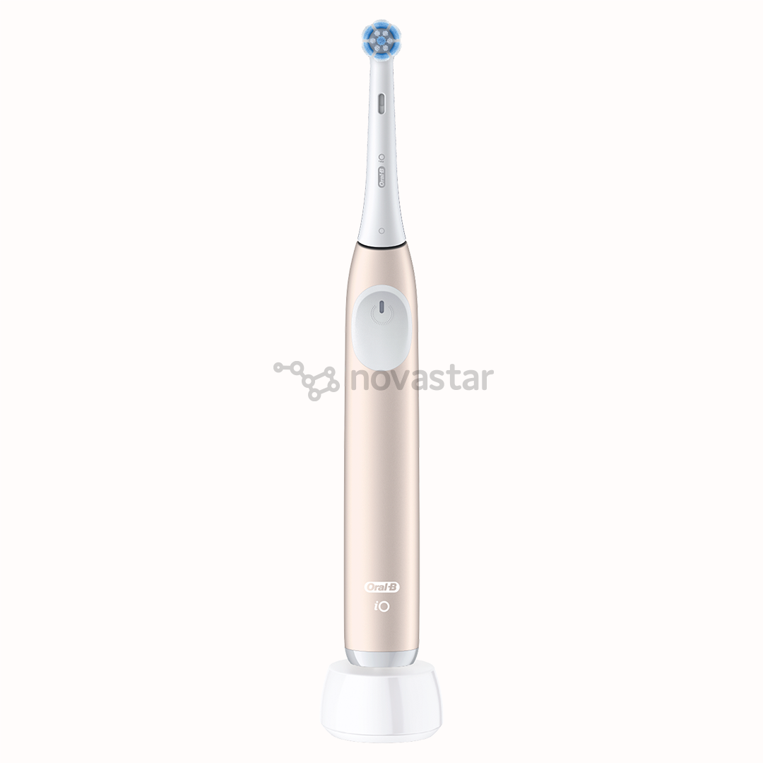 Braun Oral-B iO2, rožinio aukso spalvos - Elektrinis dantų šepetėlis