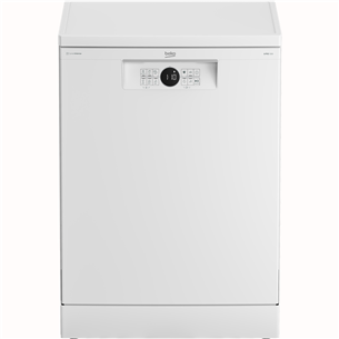 Beko, 15 комплектов посуды, ширина 59,8 см - Отдельностоящая посудомоечная машина BDFN26540WP