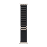 Apple Alpine Loop, 49 mm, S, natural titanium, black - Watch band