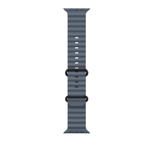 Apple Ocean Band, 49 mm, black titanium, anchor blue - Watch band MGCJ4ZM/A