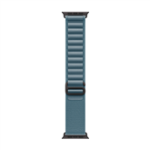 Apple Alpine Loop, 49 mm, L, black titanium, light blue - Watch band