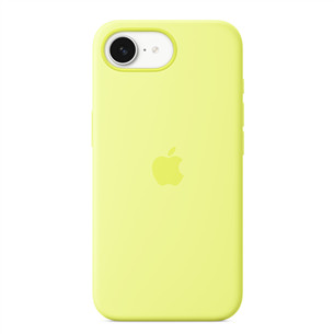 Apple Silicone Case, iPhone 16e, juodas - Dėklas MGYW4ZM/A