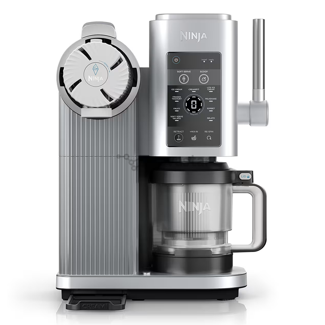 Ninja Swirl by CREAMi 13-in-1, silver - Soft Serve & Ice Cream Maker