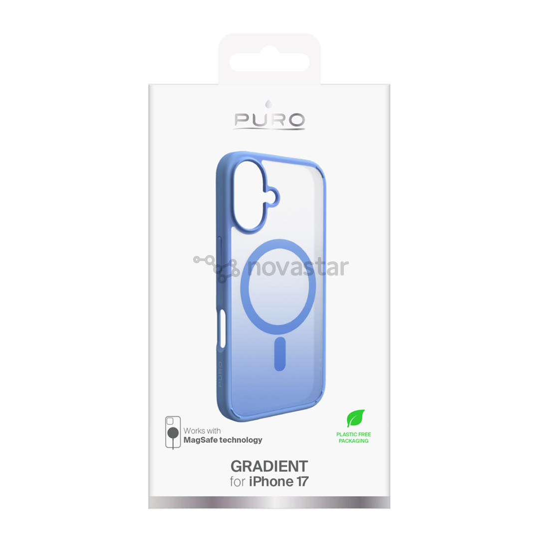 Puro GRADIENT, iPhone 17,  ice blue - Case