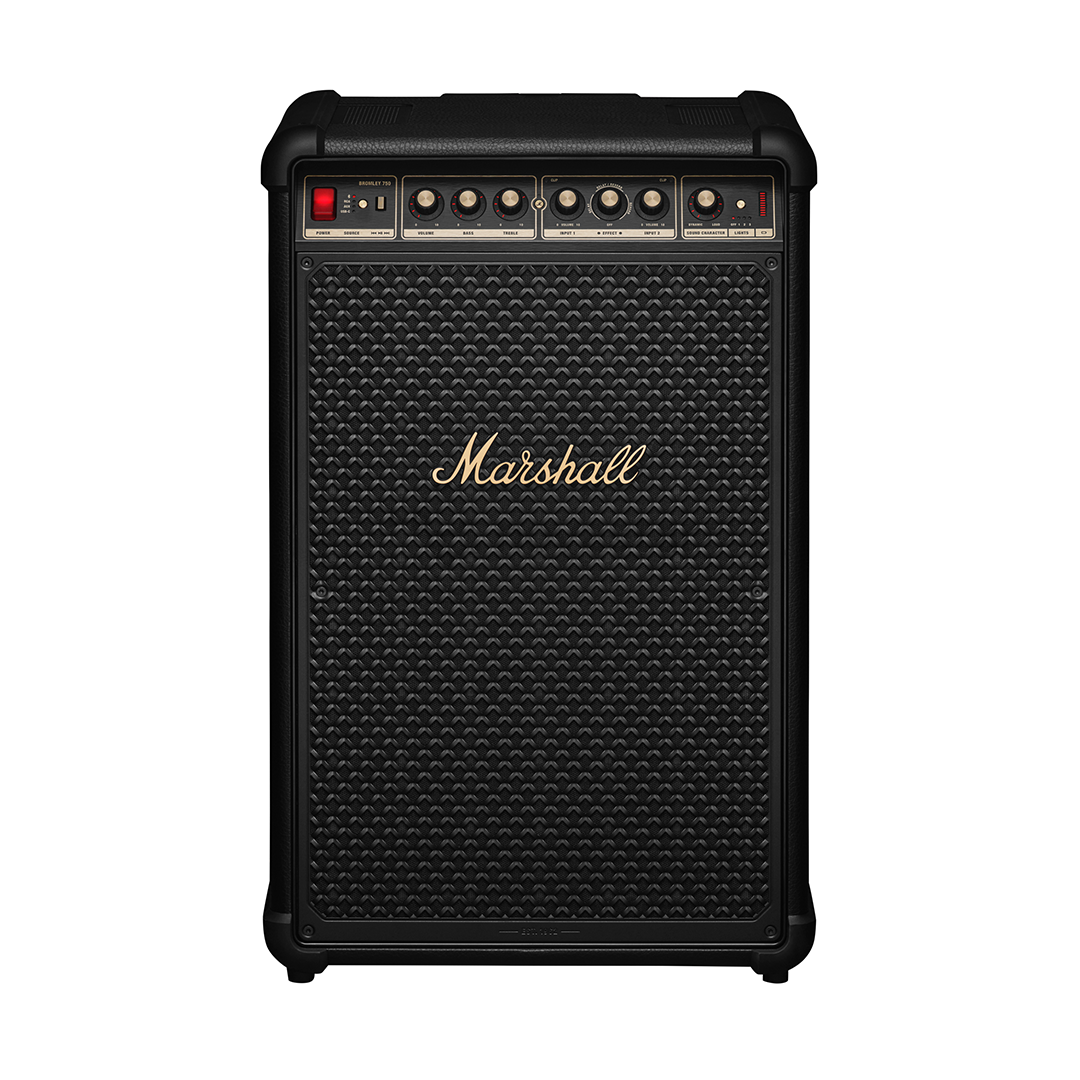 Marshall Bromley 750, juoda/žalvario spalvos - Belaidė kolonėlė