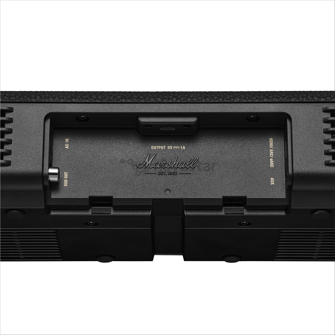 Marshall Heston 60, juoda - Garso sistema