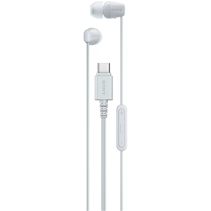 Sony IER-EX15C, USB-C, белый - Наушники IEREX15CW.CE7