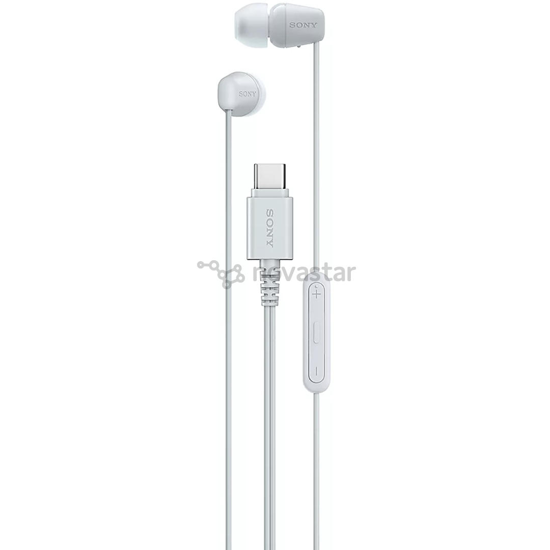 Sony IER-EX15C, USB-C, белый - Наушники