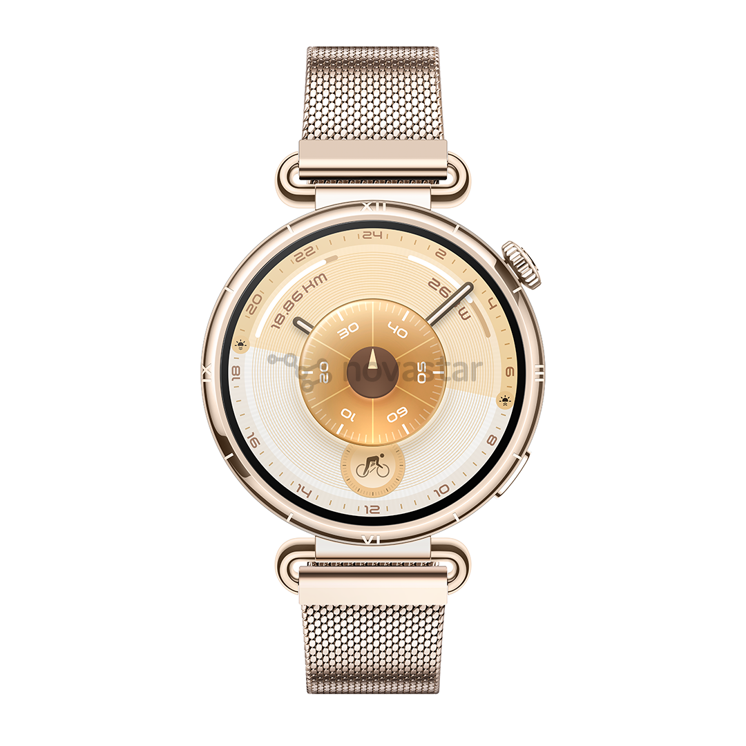 Huawei Watch GT6, 41 mm, milanietiškas dirželis, aukso spalvos - Išmanusis laikrodis