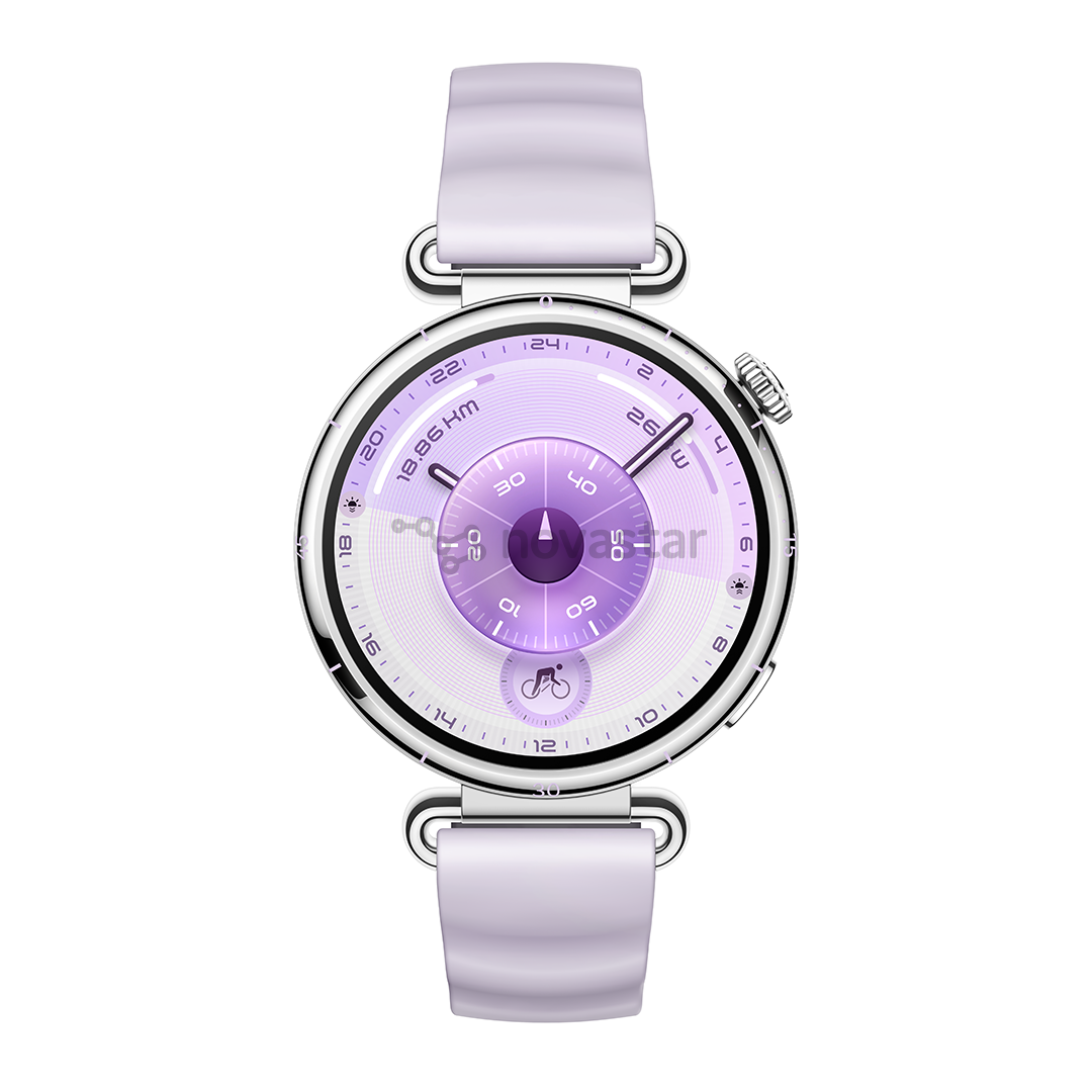 Huawei Watch GT6, 41 mm, nerūdijančio plieno/violetinis - Išmanusis laikrodis