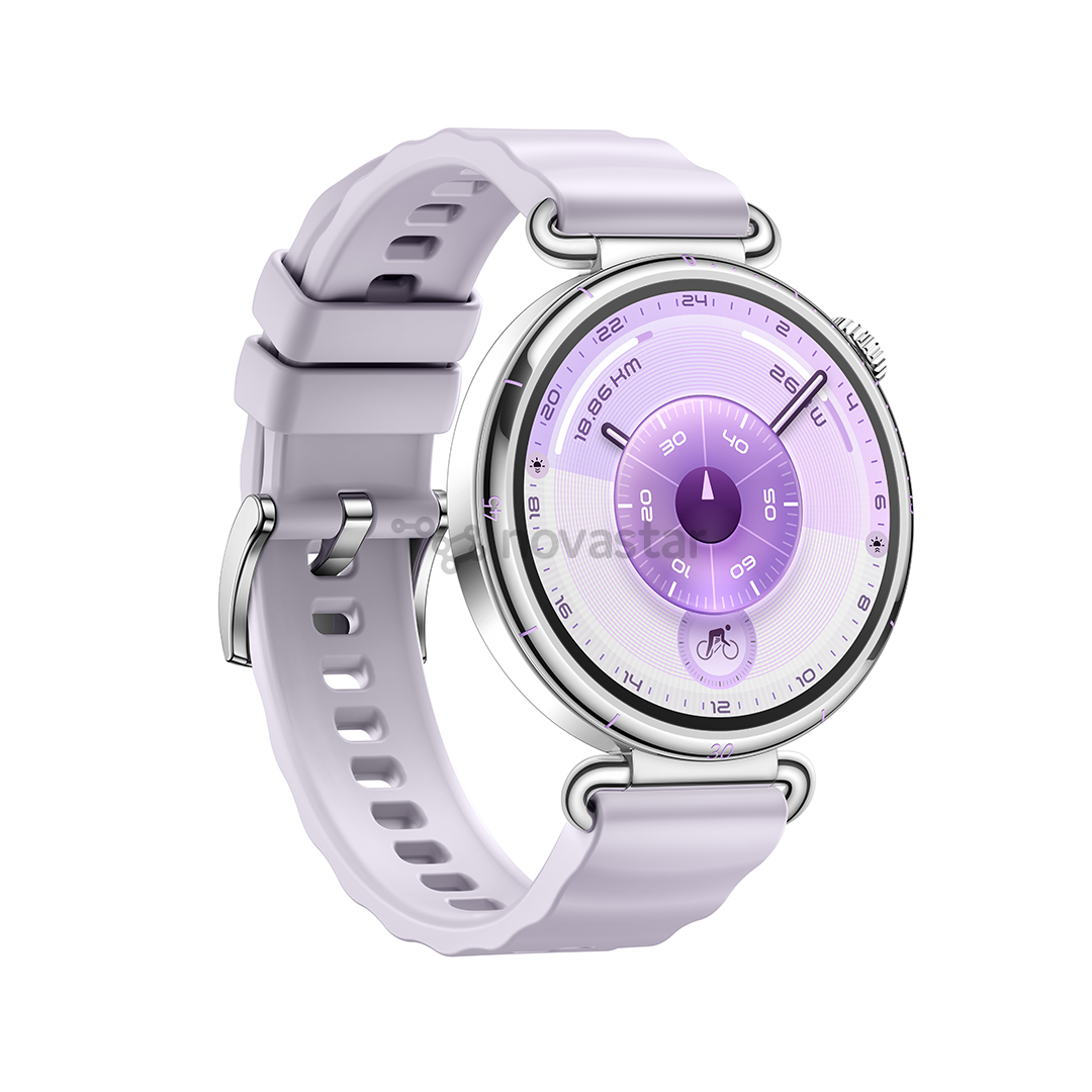 Huawei Watch GT6, 41 mm, nerūdijančio plieno/violetinis - Išmanusis laikrodis