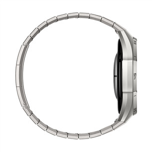 Huawei Watch GT6 Pro, 46 mm, titano, titano dirželis, nerūdijančio plieno spalvos - Išmanusis laikrodis