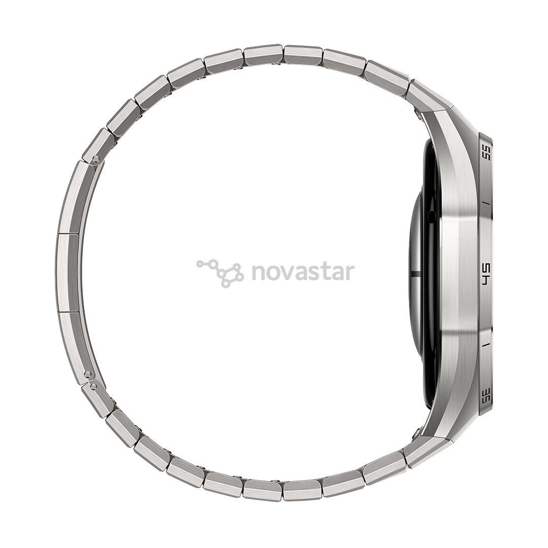 Huawei Watch GT6 Pro, 46 mm, titano, titano dirželis, nerūdijančio plieno spalvos - Išmanusis laikrodis