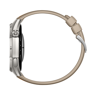 Huawei Watch GT6 Pro, 46 mm, titano, pintas dirželis, nerūdijančio plieno/rudas - Išmanusis laikrodis