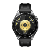 Huawei Watch GT6, 46 mm, juodas/juodas - Išmanusis laikrodis