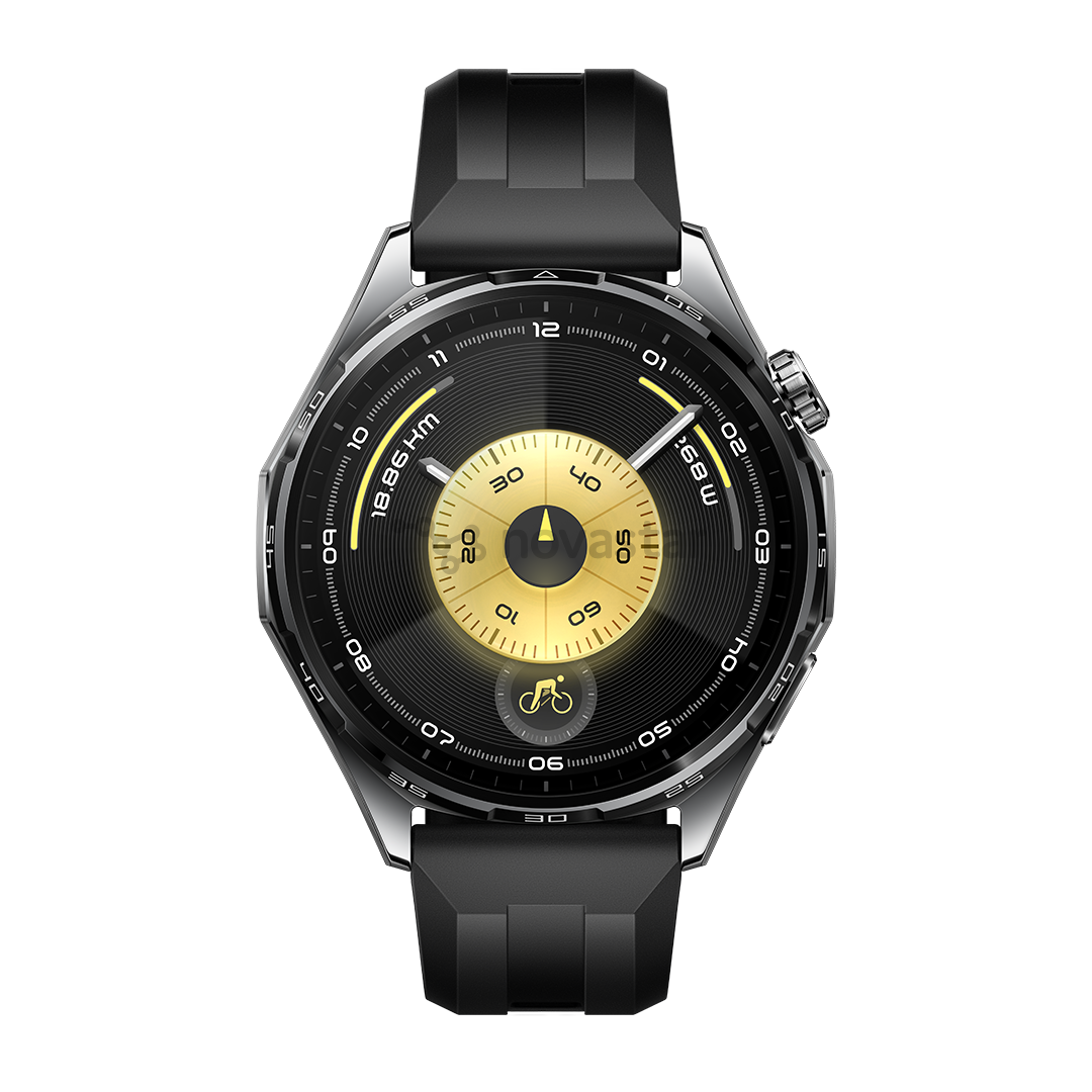 Huawei Watch GT6, 46 mm, juodas/juodas - Išmanusis laikrodis