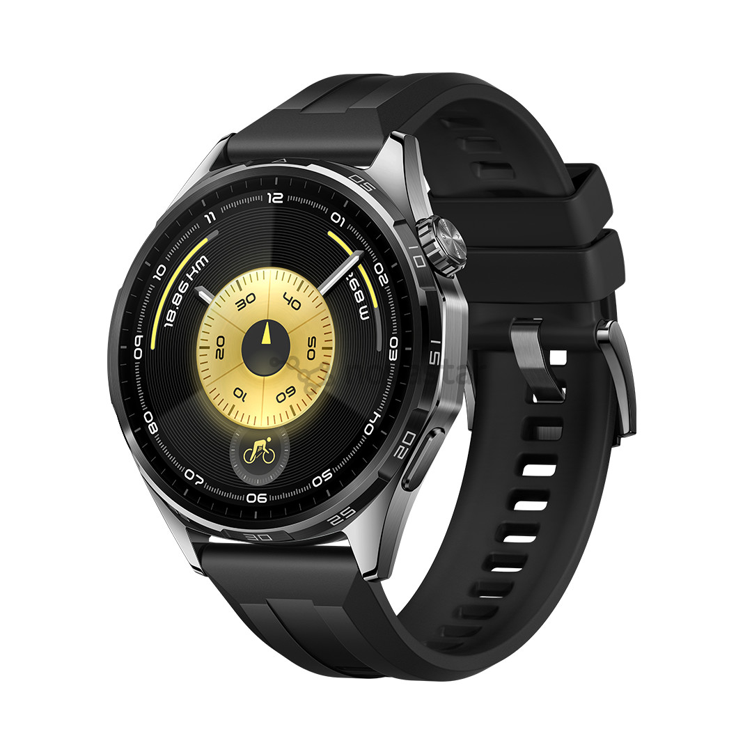 Huawei Watch GT6, 46 mm, juodas/juodas - Išmanusis laikrodis