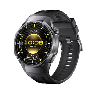 Huawei Watch GT6 Pro, 46 mm, titano, juodas/juodas - Išmanusis laikrodis