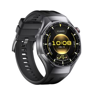 Huawei Watch GT6 Pro, 46 mm, titano, juodas/juodas - Išmanusis laikrodis