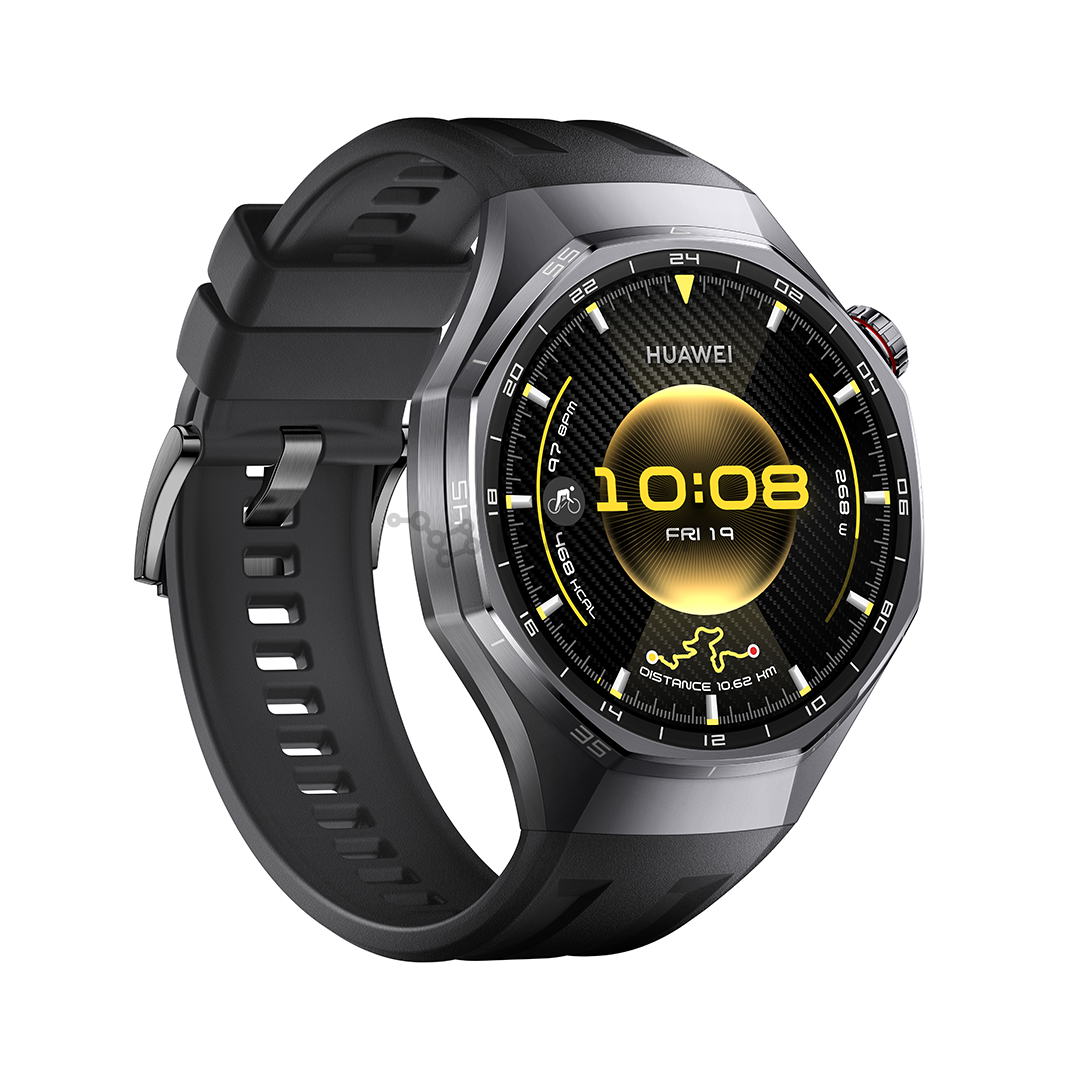 Huawei Watch GT6 Pro, 46 mm, titano, juodas/juodas - Išmanusis laikrodis