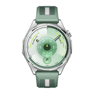 Huawei Watch GT6, 46 mm, pintas dirželis/žalias - Išmanusis laikrodis 55020FTV