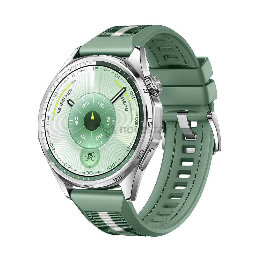 Huawei Watch GT6, 46 mm, pintas dirželis/žalias - Išmanusis laikrodis