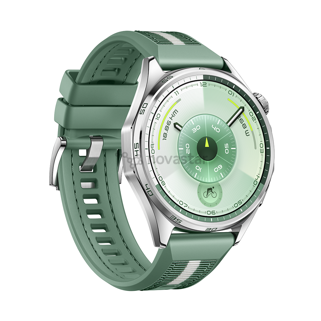 Huawei Watch GT6, 46 mm, pintas dirželis/žalias - Išmanusis laikrodis