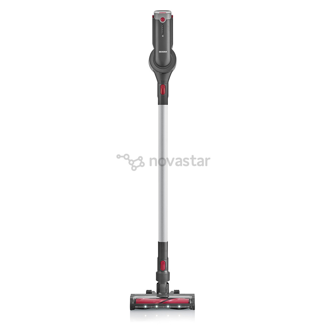 Severin, 2-in-1, grey/red - Cordless vacuum cleaner