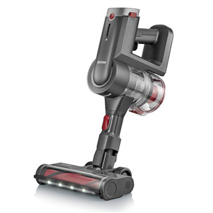 Severin, 2-in-1, grey/red - Cordless vacuum cleaner