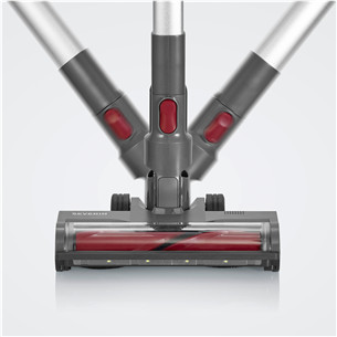 Severin, 2-in-1, grey/red - Cordless vacuum cleaner