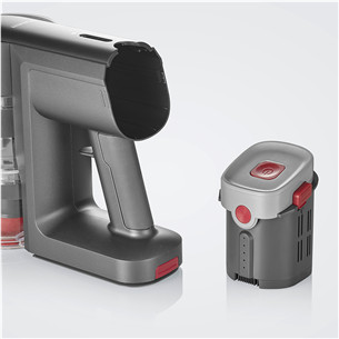 Severin, 2-in-1, grey/red - Cordless vacuum cleaner