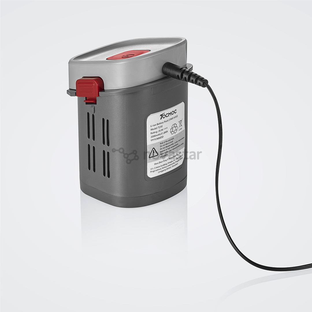 Severin, 2-in-1, grey/red - Cordless vacuum cleaner