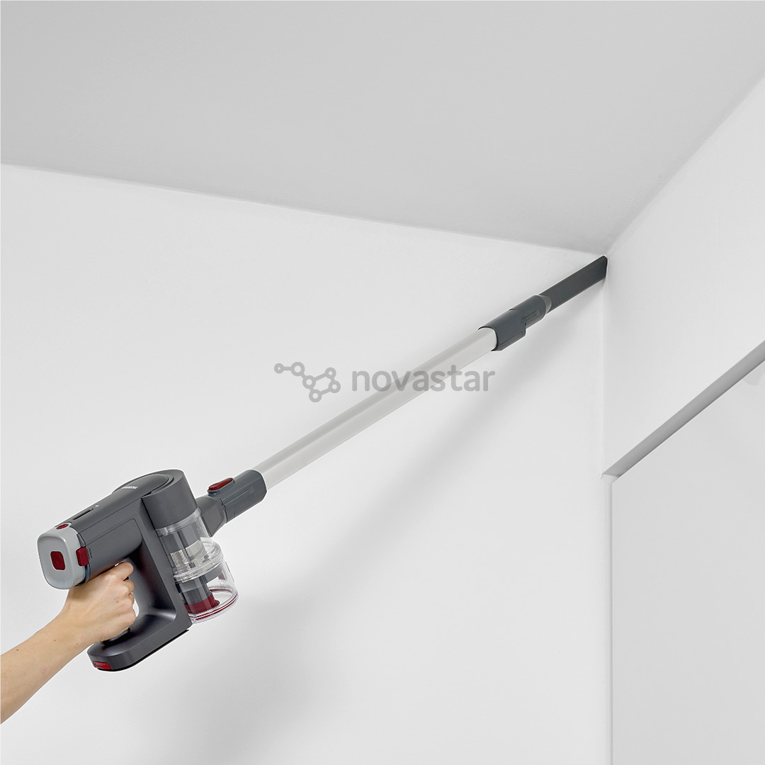 Severin, 2-in-1, grey/red - Cordless vacuum cleaner