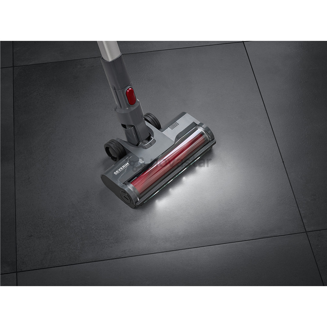 Severin, 2-in-1, grey/red - Cordless vacuum cleaner