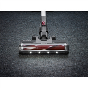 Severin, 2-in-1, grey/red - Cordless vacuum cleaner