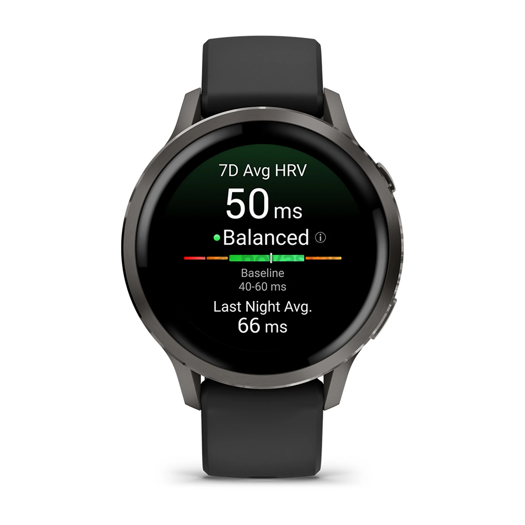 Garmin Venu 4, 41 mm, slate / black - Sports watch