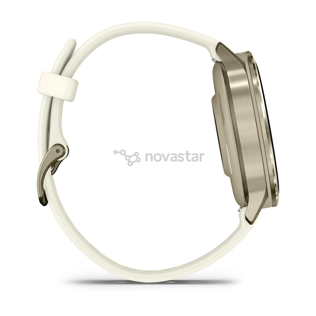 Garmin Venu 4, 41 mm, aukso spalvos/baltas - Sportinis laikrodis