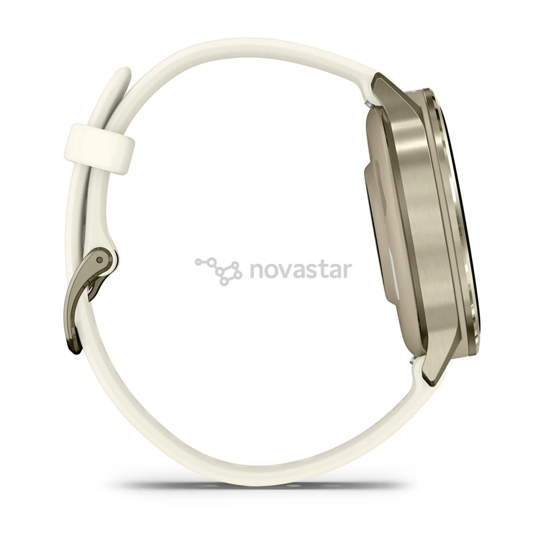 Garmin Venu 4, 41 мм, золотистый / белый - Спортивные часы