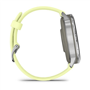 Garmin Venu 4, 45 mm, sidabro spalvos/geltonas - Sportinis laikrodis