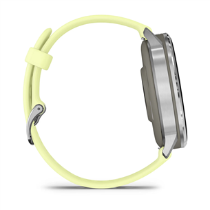 Garmin Venu 4, 45 мм, серебристый / желтый - Спортивные часы