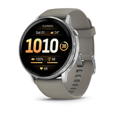 Garmin Venu 4, 45 мм, серебристый / серый - Спортивные часы