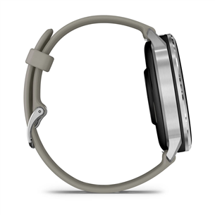 Garmin Venu 4, 45 мм, серебристый / серый - Спортивные часы