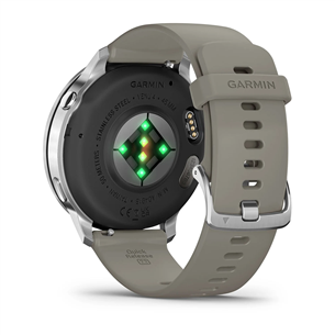Garmin Venu 4, 45 мм, серебристый / серый - Спортивные часы
