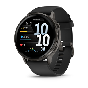Garmin Venu 4, 45 мм, черный / черный - Спортивные часы 010-03014-00