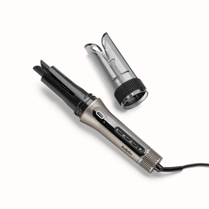 Babyliss Style Secret Air, grey/black - Automatic rotating curler