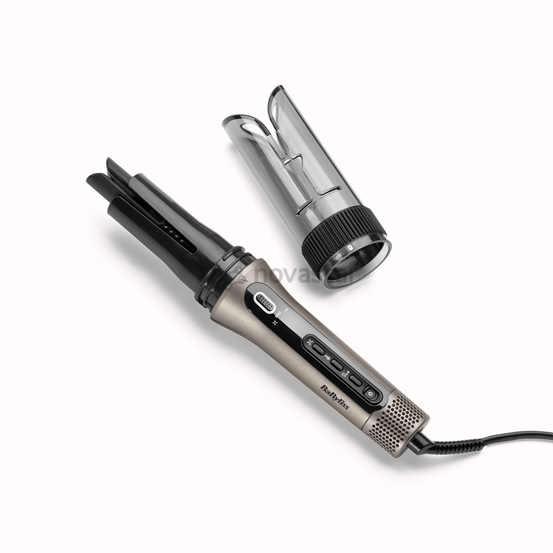 Babyliss Style Secret Air, grey/black - Automatic rotating curler