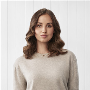 Babyliss Style Secret Air, pilkas/juodas - Plaukų garbanojimo prietaisas